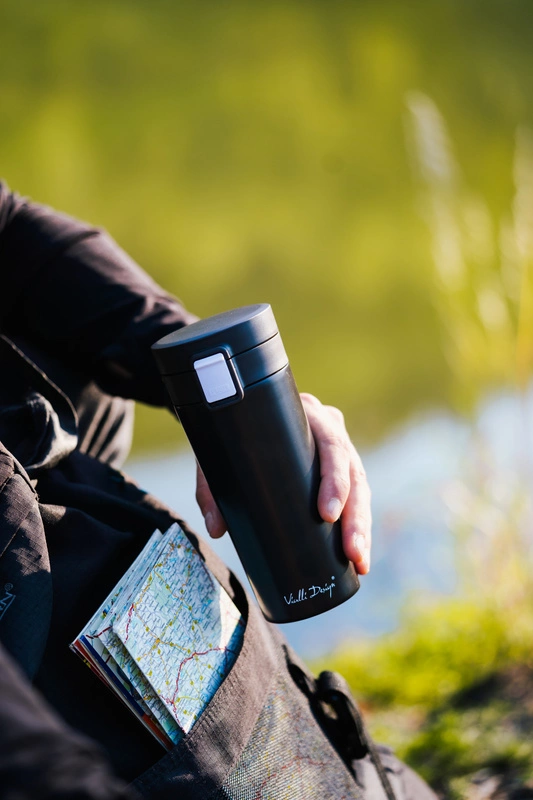 Vialli Design - Kubek termiczny 400ml FUORI grafitowy