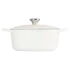 Le Creuset - brytfanna żeliwna emaliowana Signature okrągła 22 cm 3,3 l biały