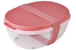 Mepal - Saladbox Ellipse vivid mauve