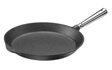 Skeppshult - PROFESSIONAL Patelnia płytka ze stalową rączką - 28 cm, czarny