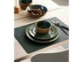 Bitz - Podkładki pod talerze 46x33cm 4szt. zielony/brązowy