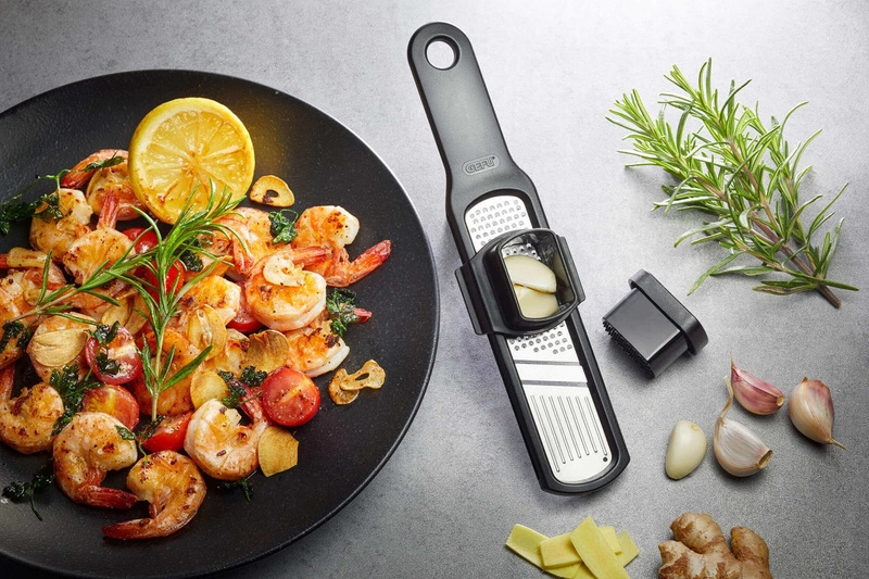 GEFU - tarka i slicer do czosnku RAFINO