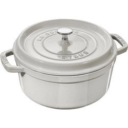 Staub - garnek żeliwny 22 cm okrągły 2.6 l truflowy La Cocotte