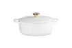 Le Creuset - brytfanna żeliwna emaliowana Signature 27 cm 4,1 l biała