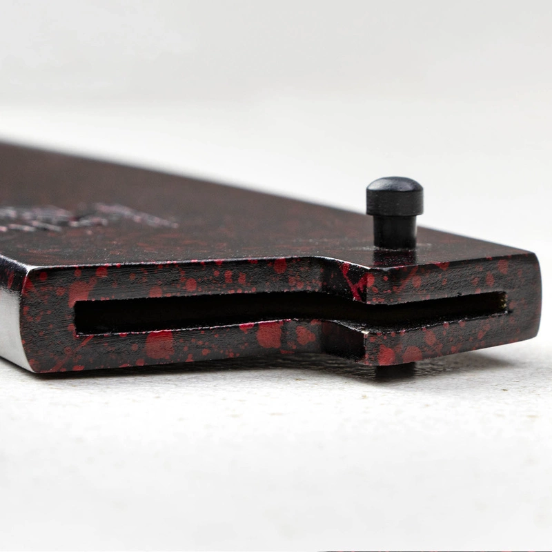 Mcusta – Drewniany pokrowiec "Saya" na nóż Sujihiki 27cm