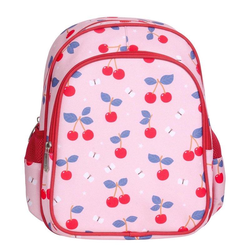 A Little Lovely Company - Plecak dla dzieci CHERRIES - mieści A4