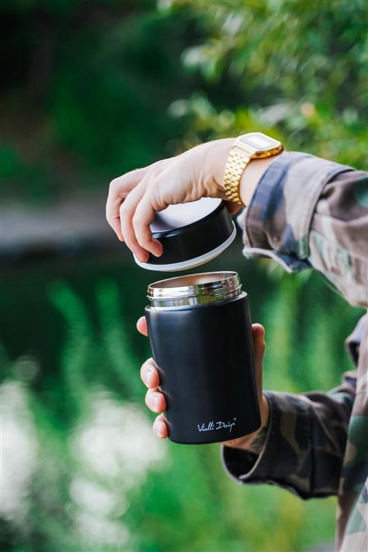 Vialli Design - Termos obiadowy 500ml FUORI grafitowy