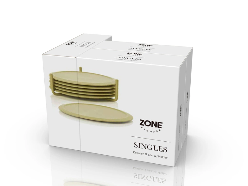 Zone Denmark - Podstawki pod szklanki Singles Leek Green