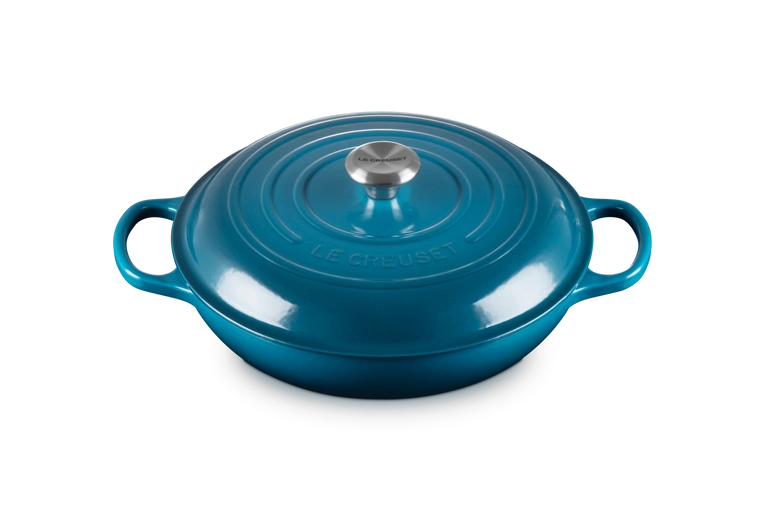 Le Creuset - garnek gourmet profesjonalny 30 cm 3,5 l deep teal