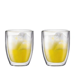 Bodum - szklanki z podwójną ścianką Bistro 480 ml 2 szt Transparent