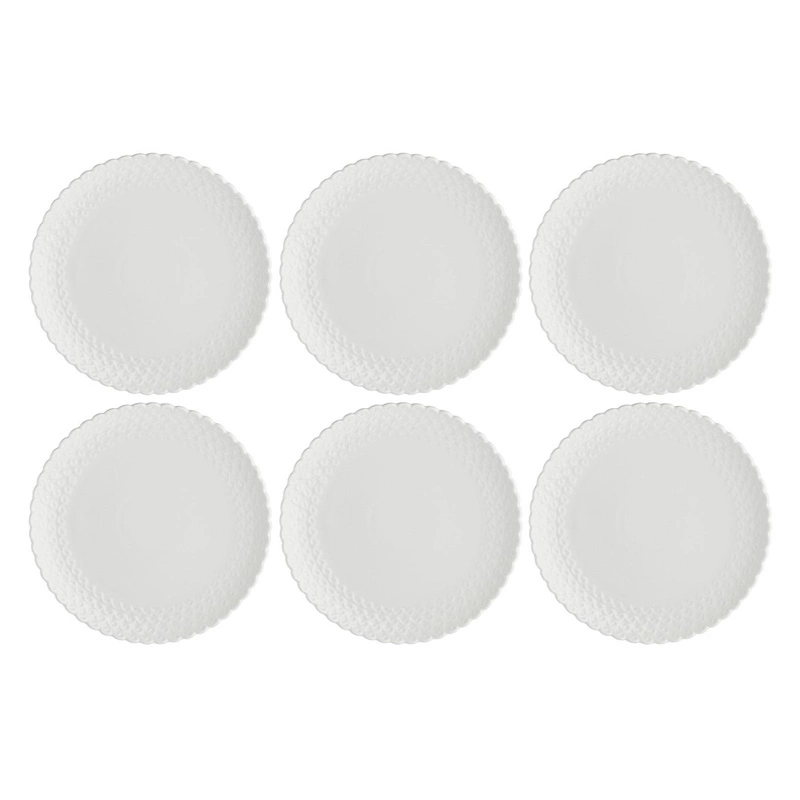 La Porcellana Bianca - zestaw 6 talerzyków do ciasta 18 cm Momenti