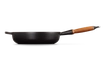 Le Creuset - głęboka patelnia żeliwna czarny Sauté 28 cm