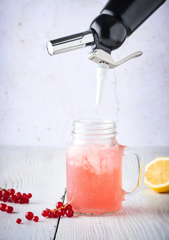 Mastrad - Syfon czarny 500ml