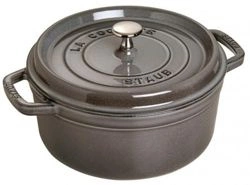 Staub - garnek brytfanna żeliwna szara 2,2 l 20 cm