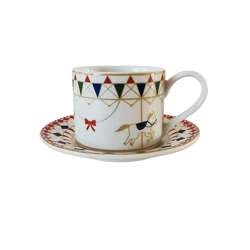 Rose&Tulipani - XMAS CAROUSEL Zestaw do śniadań 350 ml