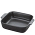 Kuchenprofi - naczynie żaroodporne, ceramika, 28 x 23,5 x 7 cm, czarne PROVENCE