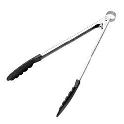 Lurch - szczypce do patelni z powłoką nieprzywierającą, stal nierdzewna/nylon, 30,5 cm