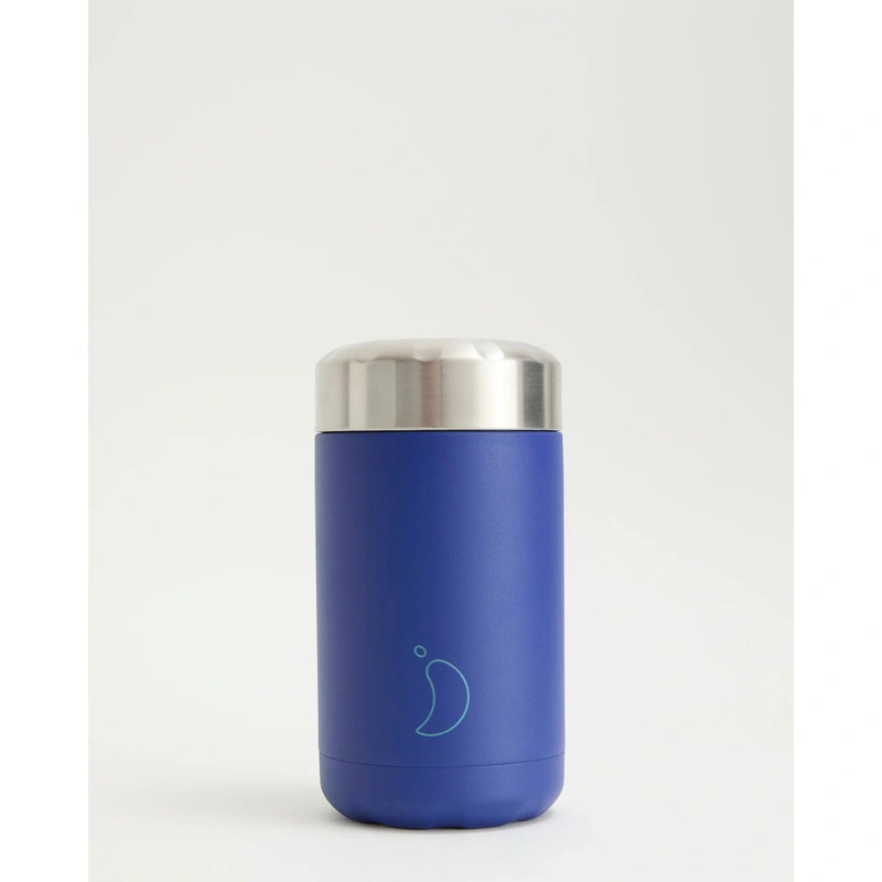 Chilly's Bottles - Termos obiadowy Chilly's 500ml Blue Matte