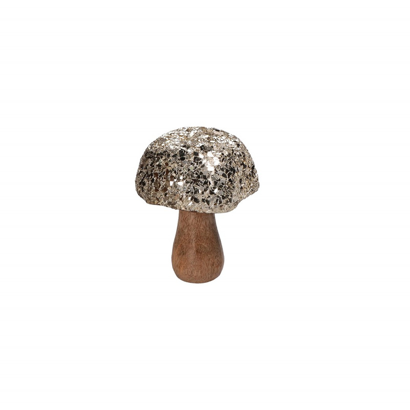RITUALI DOMESTICI - STUDIO54 Zestaw 4 figurek dekoracyjnych grzyb S