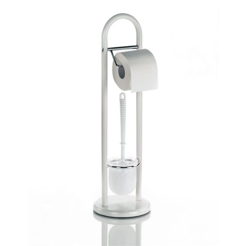 Kela - zestaw toaletowy, 65,5 cm, biały Linda