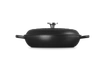 Le Creuset - garnek Gourmet Profesjonalny żeliwny 30 cm 3,5 l czarny