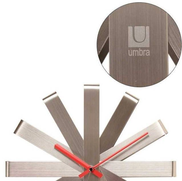 Umbra - zegar ścienny Ribbon