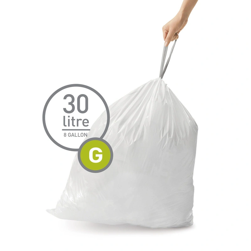 Simple Human - worki na śmieci 20 szt. rozmiar G 30 l