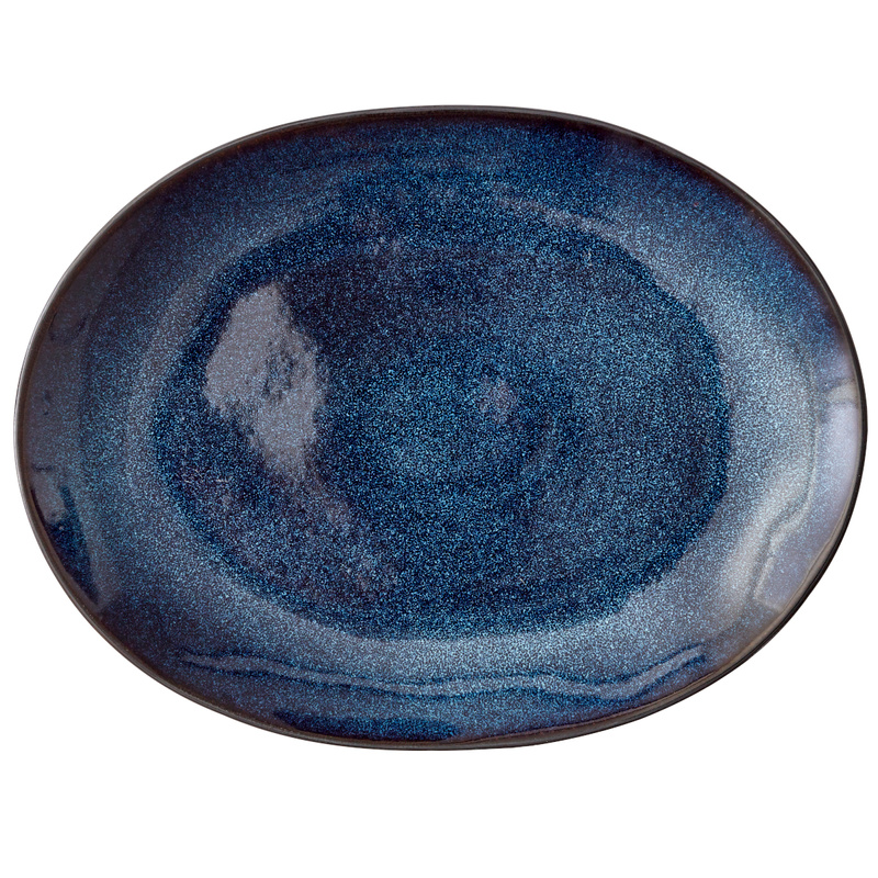 Bitz - Talerz do serwowania 30 cm Black/Dark Blue