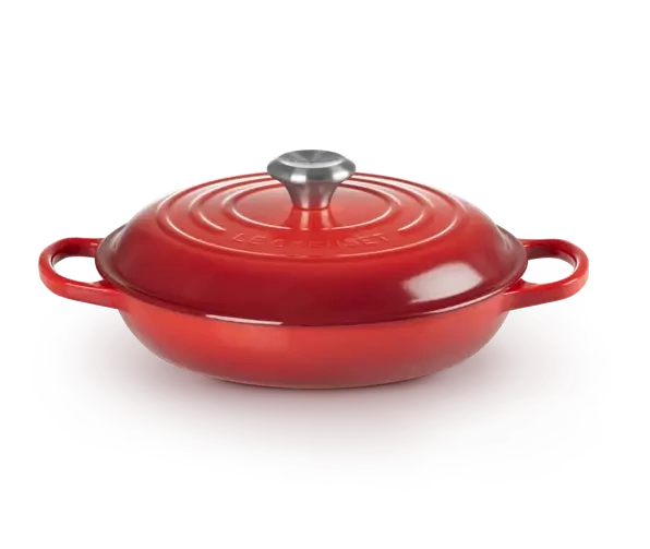 Le Creuset - garnek patelnia Gourmet Signature 26 cm 2,2 l wiśniowy