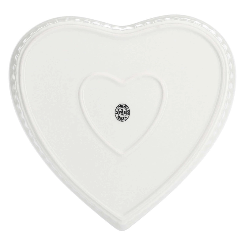 La Porcellana Bianca - naczynie do zapiekania serce 25 cm Cupido