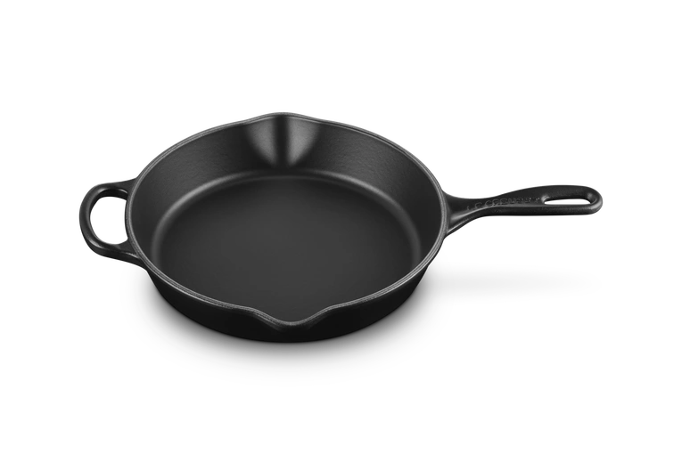 Le Creuset - patelnia żeliwna o smażenia i serwowania 26 cm czarna