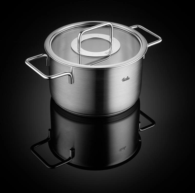 Fissler - Zestaw 4cz. Pure Collection szklane pokrywy