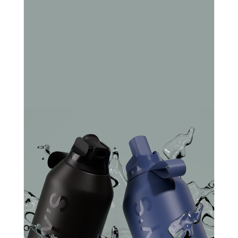 Chilly's Bottles - Butelka sportowa Chilly's | 500ml | Czarny