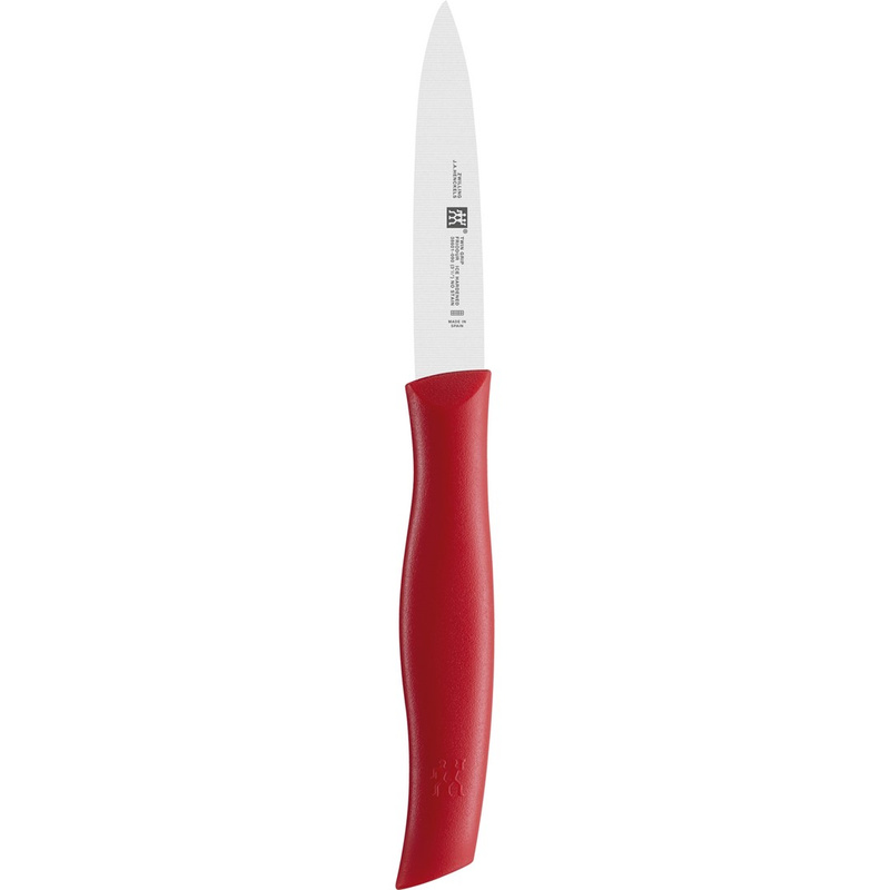 Zwilling - Nóż do warzyw i owoców TWIN Grip 9 cm czerwony