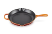 Le Creuset - patelnia Signature niska żeliwna 30 cm płomienny