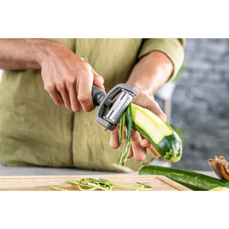 Zwilling - obieraczka do warzyw 5 w 1 szara Z-Cut