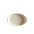 Emile Henry - Małe owalne naczynie do zapiekania - 24x17,5cm - kremowy