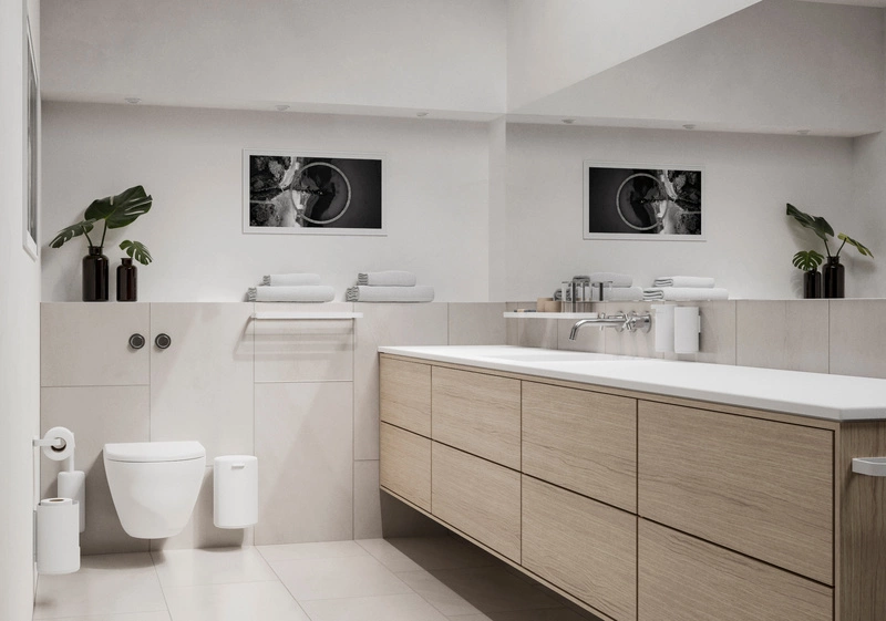 Zone Denmark - Pojemnik ścienny na papier toaletowy Rim White