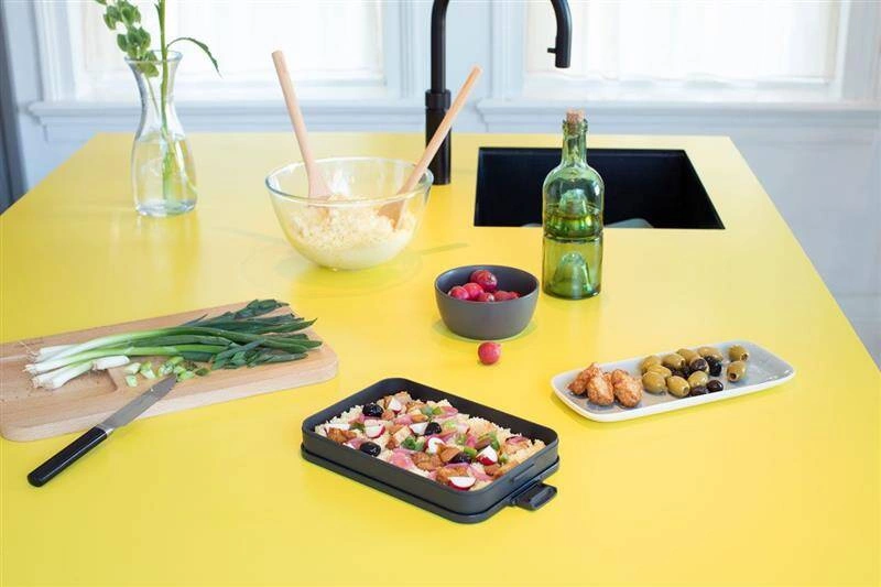 Brabantia - Pojemnik na lunch płaski Make&Take Dark Grey