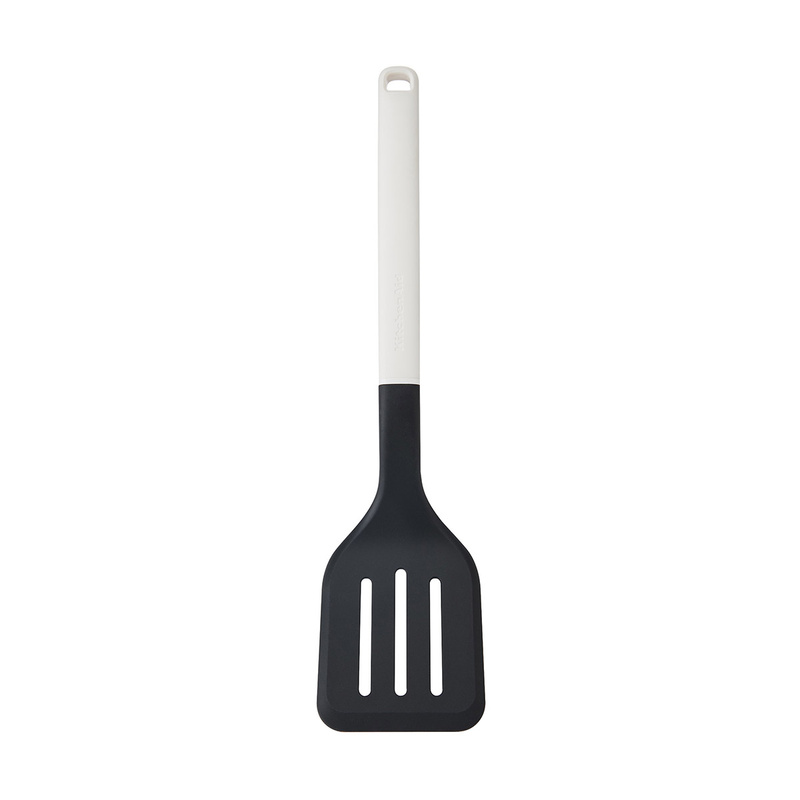 KitchenAid Culinary Tools - łopatka kuchenna z otworami Porcelain White