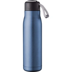 Grunwerg - Butelka-termos Pioneer stalowa, niebieski mat 500 ml