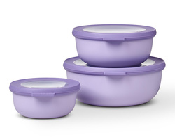 Mepal - Zestaw 3 misek Cirqula okrągła 350 + 750 + 1250 Nordic Lilac