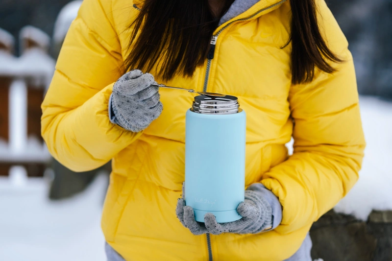 Vialli Design - Termos obiadowy 750ml FUORI miętowy