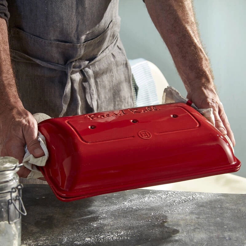 Emile Henry - Forma do wypieku 5 mini bagietek - czarny