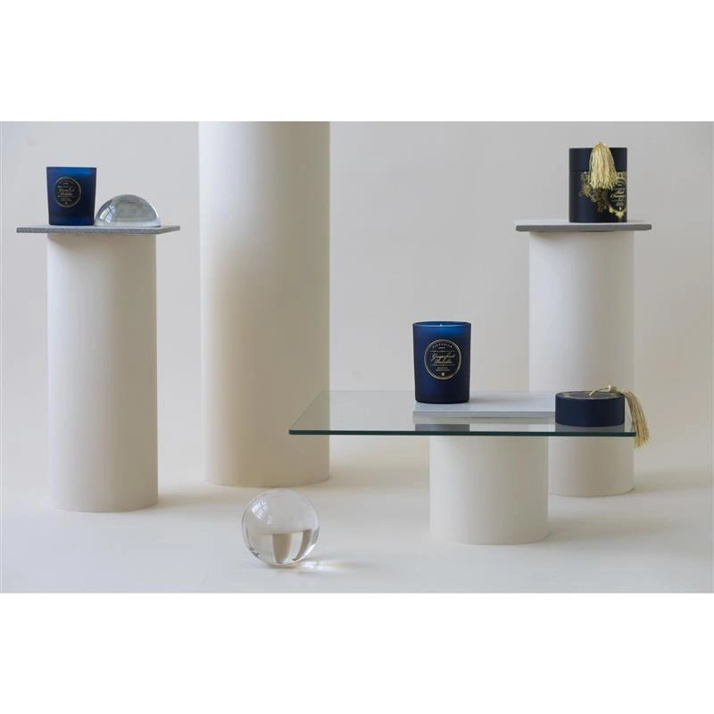 Victorian - świeca zapachowa Grapefruit Vanilla: grejpfrut i wanilia, do 30 godzin, śred. 7,5 x 8,5 cm Sense Roundbox