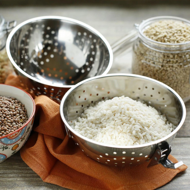 IDEALE - Kula do gotowania ryżu 14cm, stal nierdzewna