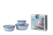 Mepal - Zestaw 3 misek Cirqula 350 750 1250 Nordic Blue