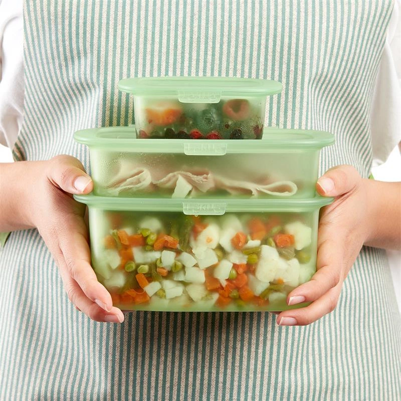 Lekue - Pojemnik do żywności bez plastiku - 0,5L