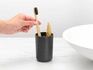 Brabantia - Kubek na szczoteczkę do zębów ReNew ciemnoszary