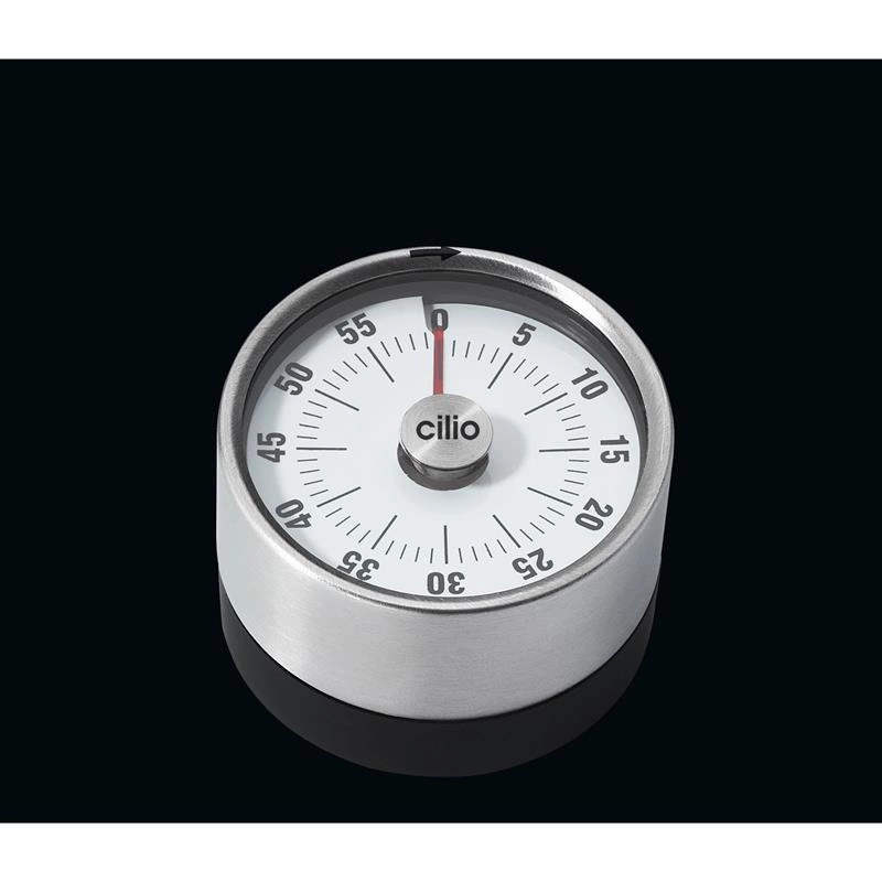 Cilio - timer z magnesem, śred. 6x3,5 cm Pure